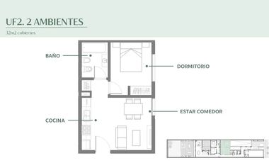 DEPARTAMENTO venta 2 AMBIENTES Lomas de Zamora