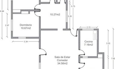 A UNA CUADRA METRO SANTA ROSA