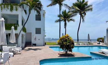 Departamento en Venta en Manzanillo Colima a pie de playa