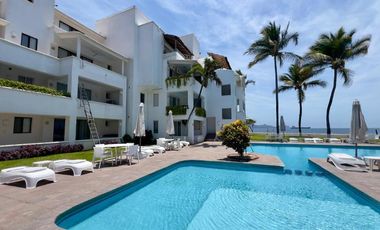 Departamento en Venta en Manzanillo Colima a pie de playa