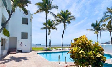 Departamento en Venta en Manzanillo Colima a pie de playa