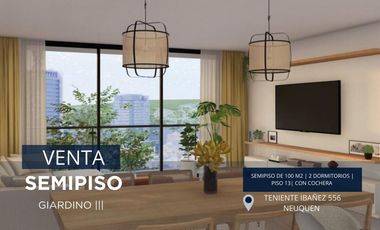 VENTA SEMIPISO CON COCHERA E. GIARDINO III