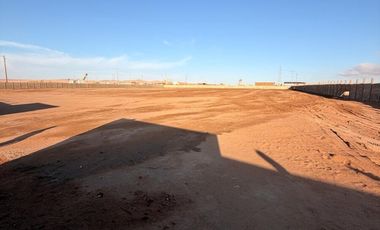 ARRIENDO TERRENO CON SERVIDUMBRE EN EL BARRIO INDUSTRIAL LA NEGRA DE LA CIUDAD DE ANTOGASTA.