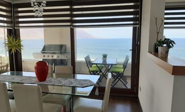 VENDO  DEPARTAMENTO EN OFERTA AMOBLADO CON VISTA AL MAR EN PLAYA CAVANCHA, CIUDAD DE IQUIQUE