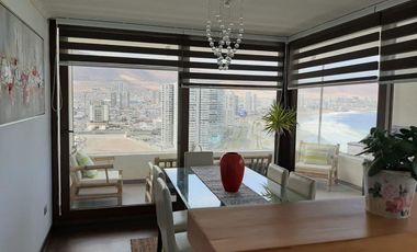 VENDO  DEPARTAMENTO EN OFERTA AMOBLADO CON VISTA AL MAR EN PLAYA CAVANCHA, CIUDAD DE IQUIQUE