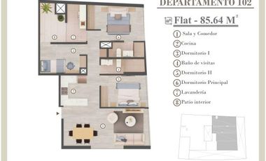 Departamento en Santiago de Surco