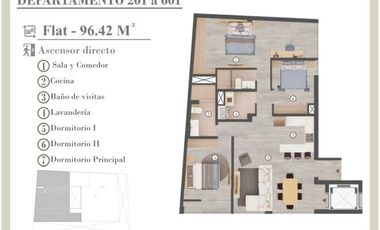 Departamento en Santiago de Surco