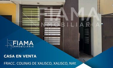 CASA EN VENTA EN FRACC. COLINAS DE XALISCO, XALISCO, NAYARIT. (LN)