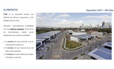 Venta de Bodega en Panama Viejo L.T