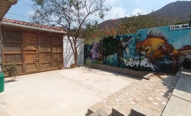 SE VENDE O PERMUTA CASA EN TANGANGA  SANTA MARTHA LOTE DE 1150