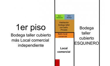 CASA ESQUINERA EN VENTA PALMIRA CON BODEGA, LOCAL COMERCIAL Y VIVIENDA