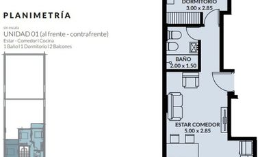VENTA DPTO 1 D-AMENITIES-A ESTRENAR-B CANDIOTI-SUR