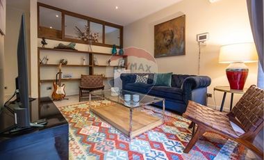 Departamento 2 pisos y jardín exclusivo, Vitacura