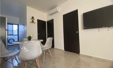 DEPTO EN RENTA EN JARDINES DE CIUDAD MAYACOBA EN PLAYA DEL CARMEN