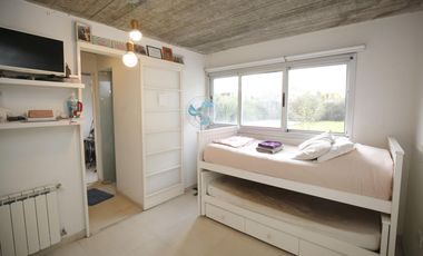 Casa en San Joaquin desarrolñlada en planta baja 3 dorm, parque pileta