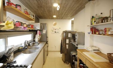 Casa en San Joaquin desarrolñlada en planta baja 3 dorm, parque pileta