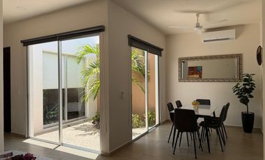 Departamento Semiamueblado en Renta en Mérida, Temozón Norte