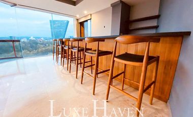Espectacular Departamento en Dos Niveles con Vistas Panorámicas en Polanco
