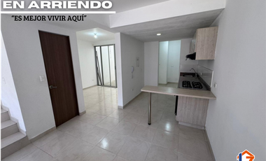 SE ARRIENDA CASA EN CONJUNTO CERRADO VIA LA TEBAIDA