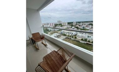 Apartamento amoblado en arriendo o venta  en villa Nova