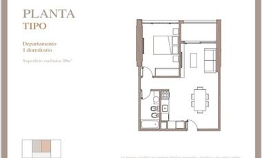 BOULEVARD CENTER-ALQUILER 1 DORM A ESTRENAR-