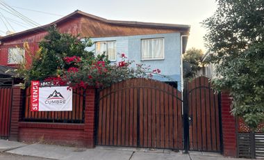 VENTA CASA 4HAB 2BA QUILICURA