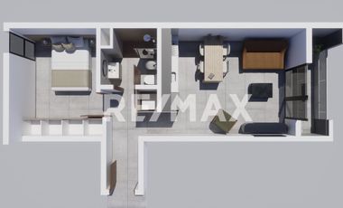 DEPARTAMENTO 1 DORMITORIO EN VENTA CIPOLLETTI