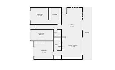 CASA EN VENTA GORINA 3 DORMITORIOS CON PARQUE