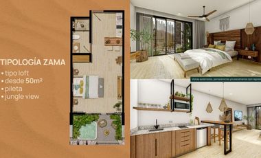 Departamento en Venta en Villas Tulum, Tulum