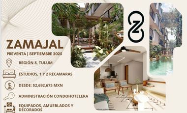 Departamento en Venta en Villas Tulum, Tulum