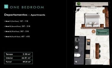 Departamento en Venta en Aldea Zamá, Tulum