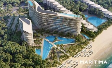 Departamento en venta en Nuevo Vallarta frente a playa | MPF