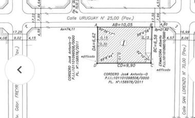 VENTA CASA A REFACCIONAR y/o demoler.  BARRIO SUR