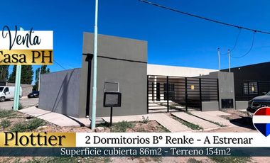 CASA EN PH 2 DORMITORIOS EN B° RENKE, PLOTTIER NQN