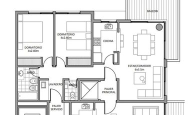 VENTA DPTO 3 AMBIENTES BALCON Y COCHERA QUILMES