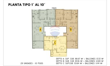 VENTA depto 3 amb en pozo con cochera – Quilmes