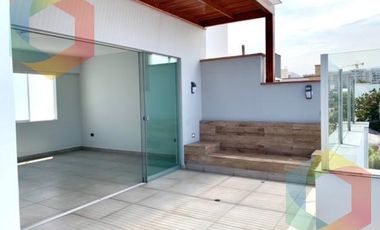 BELLO PENTHOUSE DUPLEX EN VENTA CON 2 LINDAS TERRAZAS CHACARILLA SAN BORJAo