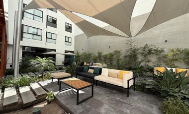 Alquiler De Departamento Semi Amoblado Con Vista Panorámica en San Isidro