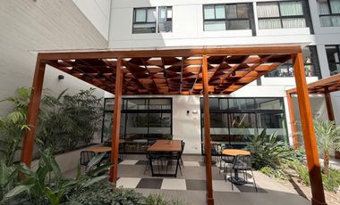 Alquiler De Departamento Semi Amoblado Con Vista Panorámica en San Isidro