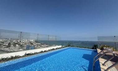 Alquiler De Departamento Semi Amoblado Con Vista Panorámica en San Isidro