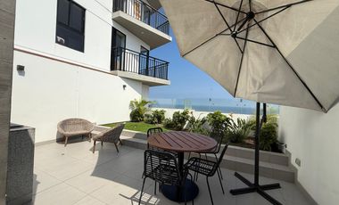 Alquiler De Departamento Semi Amoblado Con Vista Panorámica en San Isidro