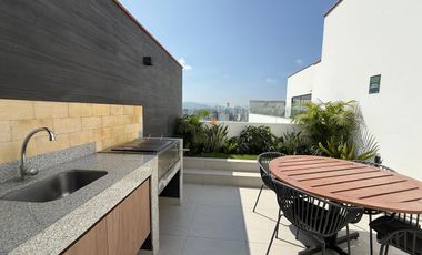 Alquiler De Departamento Semi Amoblado Con Vista Panorámica en San Isidro