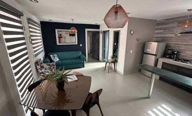 Departamento AMUEBLADO EN RENTA en Sangre de Cristo, zona CENTRO