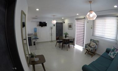 Departamento AMUEBLADO EN RENTA en Sangre de Cristo, zona CENTRO