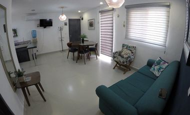 Departamento AMUEBLADO EN RENTA en Sangre de Cristo, zona CENTRO