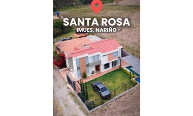 VENDO CASA SANTA ROSA POR EL PEDREGAL NARIÑO