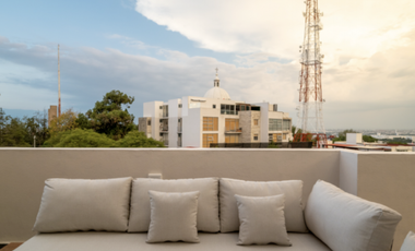 Departamento en Renta en colonia la paz con vista a la ciudad