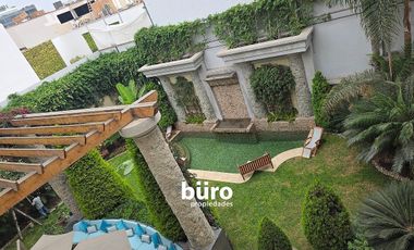 HERMOSA CASA EN VENTA EN ZONA EXCLUSIVA DEL BOSQUE EL OLIVAR EN SAN ISIDRO