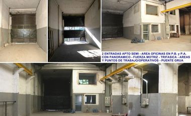 VENTA GALPON C/RENTA REMEDIOS DE ESCALADA LANUS