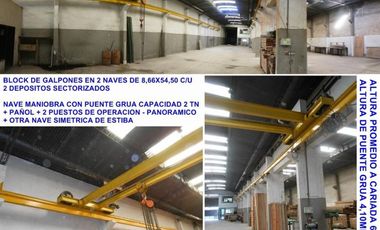VENTA GALPON C/RENTA REMEDIOS DE ESCALADA LANUS